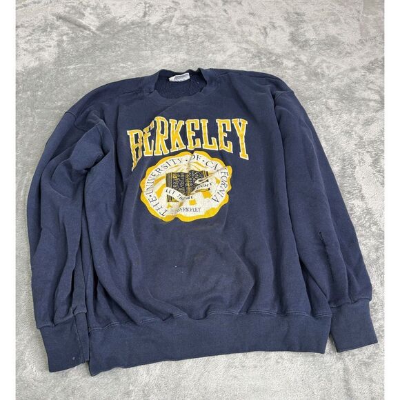 Velva Sheen Other - Vintage University Of California Berkeley Sweatshirt Men's Size XL Blue